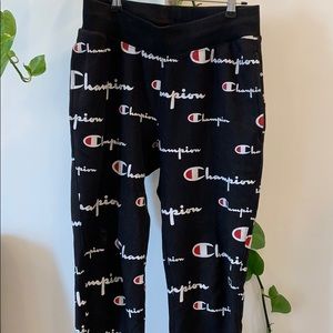 champion reverse weave all over sweatpants